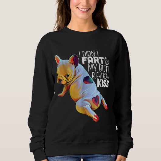French Bulldog Funny Trui (Voorkant)