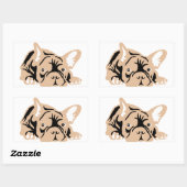 French Bulldog Gifts Rechthoekige Sticker (Vel)
