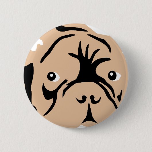 French Bulldog Gifts Ronde Button 5,7 Cm (Voorkant)
