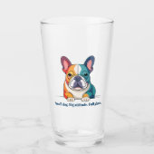 French Bulldog  Glas (Voorkant)