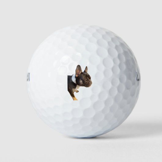French Bulldog Golfballen (Voorkant)