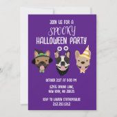 French Bulldog Halloween Costumes Kaart (Voorkant)