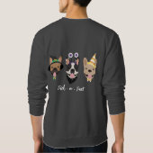 French Bulldog Halloween Costumes Trui (Achterkant)