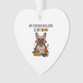 French Bulldog Halloween Kostuum  Mijn Franse Bull Ornament (voorkant)