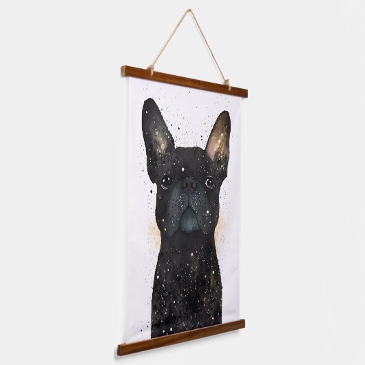 French Bulldog Hangend Wandkleed (Gebogen)