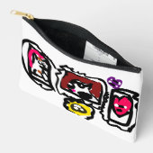 French bulldog hearts   etui (Open)