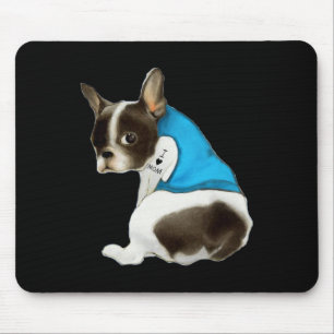 French-bulldog Hond Ik Hou Van Moeder Tattoo Frans Muismat