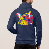 French Bulldog Hoodie (Achterkant)