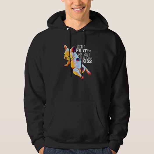 French Bulldog Hoodie (Voorkant)