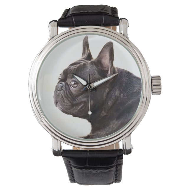 French Bulldog Horloge (Voorkant)
