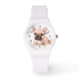 French Bulldog Horloge