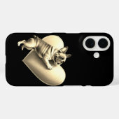 French Bulldog I love you Case-Mate iPhone Case (Achterkant (horizontaal))