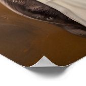 French Bulldog In Chefs Hat Poster, Pet Poster (Hoek)