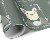 French Bulldog in Tux Cadeaupapier (Rol Hoek)