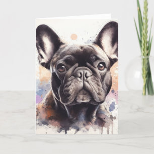 French Bulldog Kaart