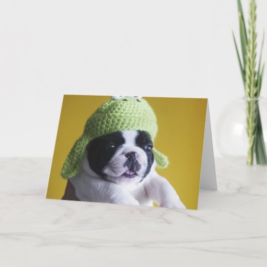 French Bulldog Kaart (Voorkant)