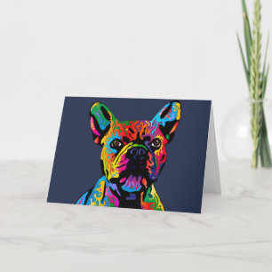 French Bulldog Kaart