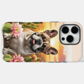 French Bulldog Kaktus Französische Bulldogge  Case-Mate iPhone Case (Achterkant (horizontaal))