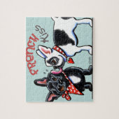 French Bulldog Kiss Legpuzzel (Verticaal)