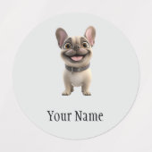 French Bulldog Labels (Design 1)