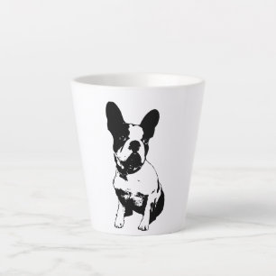 French Bulldog Latte Mok