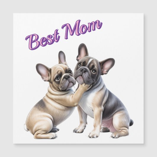 French Bulldog Liebe französische Bulldogge  (Voorkant)