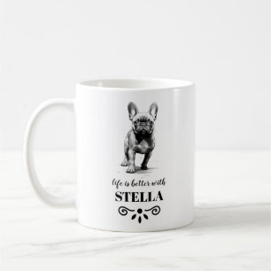 French Bulldog Life is beter met aangepaste honden Koffiemok