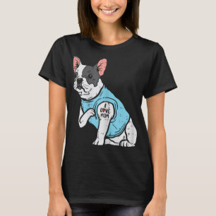 French Bulldog Love Mam Tattoo Frenchie Dog Owner T-shirt