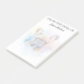 French Bulldog Lover Monogrammed Dog Post-it® Notes (Schuin)