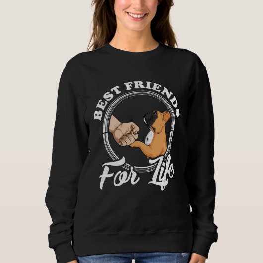 French Bulldog Lovers Design Best Friends Funny Fr Trui (Voorkant)
