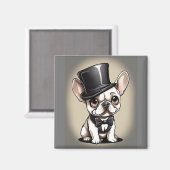 French Bulldog Magneet (Voorkant / Achterkant)
