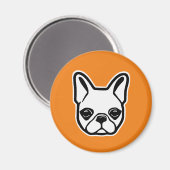 French Bulldog Magneet (Voorkant / Achterkant)
