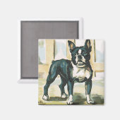 French Bulldog Magneet (Voorkant / Achterkant)