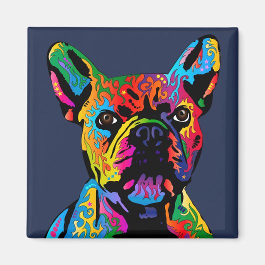 French Bulldog Magneet (Voorkant)
