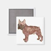 French Bulldog Magneet (Voorkant / Achterkant)