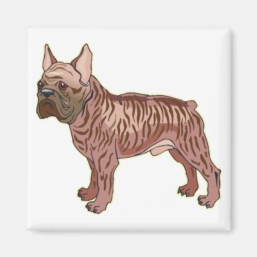 French Bulldog Magneet (Voorkant)