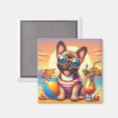 French Bulldog Magnet (Voorkant / Achterkant)