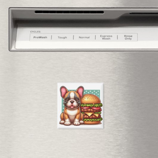 French Bulldog Magnet (Insitu (Vaatwasser))