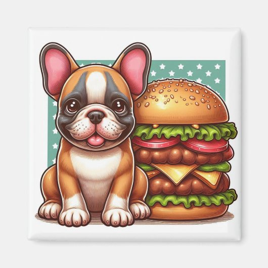 French Bulldog Magnet (Voorkant)