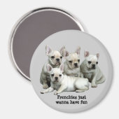 French Bulldog Magnet (Voorkant / Achterkant)