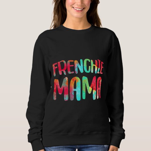 French Bulldog Mama Gif Trui (Voorkant)