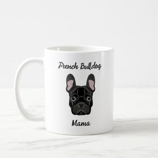 French Bulldog Mama Koffiemok (Links)