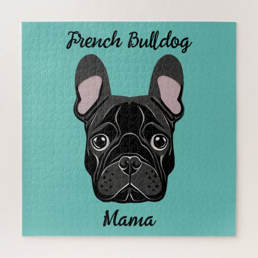 French Bulldog Mama Legpuzzel (Verticaal)