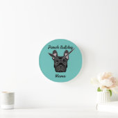 French Bulldog Mama Ronde Klok (Huis)