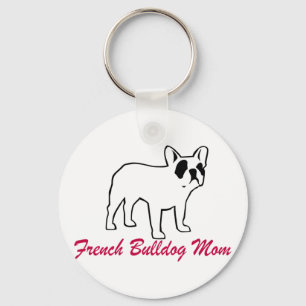 French Bulldog mama Sleutelhanger