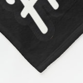 French Bulldog Merry Frenchiemas Santa Hat Christm Fleece Deken (Hoek)