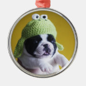 French Bulldog Metalen Ornament (Voorkant)