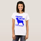 FRENCH BULLDOG MOM T-SHIRT (Voorkant volledig)