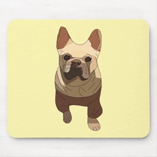 French Bulldog Muismat (Voorkant)