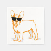 French Bulldog Napkins Servet (Voorkant)